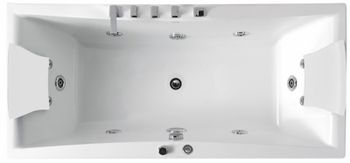 Акриловая ванна Gemy G9076B 177х81 с гидромассажем — фото 3, Акриловые ванны