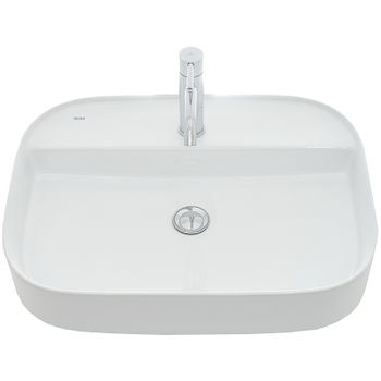 Раковина AQUAme 59 AQM5003 Белая глянцевая — фото 2, Раковины накладные