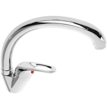 Смеситель для кухни Accoona H60 A5060 Хром — фото 1, Смесители для кухни