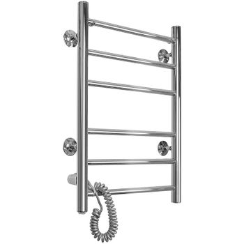 Электрический полотенцесушитель Domoterm Аврора DMT 109-6 40x60 EK L Хром — фото 4, Электрические полотенцесушители