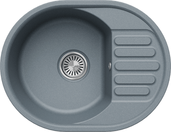 Кухонная мойка QUARTZBOND BOND-610 (Грей) — фото 1, Кухонные мойки