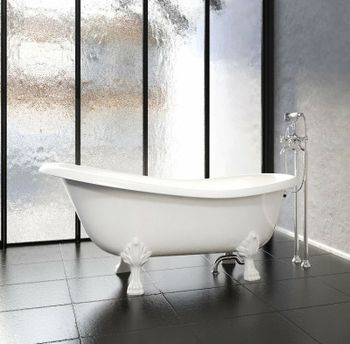 Ванна из искусственного камня Astra Form Роксбург 170х79 01010032 без гидромассажа — фото 5, Ванны из искусственного камня