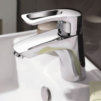 Смеситель для раковины Haiba HB1066 Хром — фото 3, Смесители для раковины