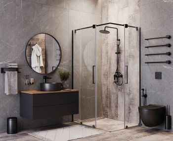 Унитаз Bond F01-108 подвесной Черный с сиденьем Микролифт — фото 6, Подвесные унитазы