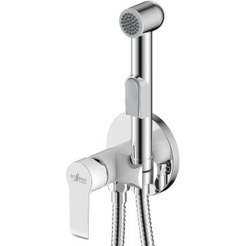 Гигиенический душ со смесителем Rossinka W25-51 Хром — фото 1, Гигиенические души