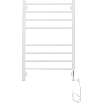 Электрический полотенцесушитель Domoterm Куба DMT Куба П8 500x800 EK R Белый матовый — фото 1, Электрические полотенцесушители