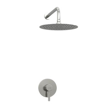 A12497 Встраиваемый комплект для душа с верхней душевой насадкой — фото 3, Встраиваемые душевые комплекты