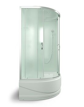 Душевая кабина Erlit Comfort 100х100 ER3510TP-C3-RUS без гидромассажа — фото 2, Душевые кабины