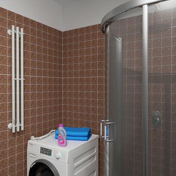 Электрический полотенцесушитель Маргроид Inaro 1200x120 Inaro-12012-1049-9016L левый Белый матовый — фото 6, Электрические полотенцесушители