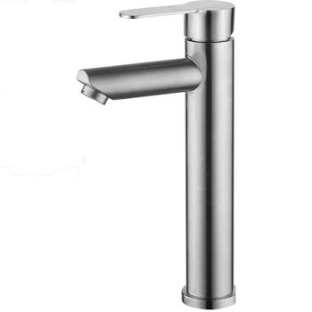 Смеситель для раковины Accoona H103 A91103 Нержавеющая сталь — фото 1, Смесители для раковины