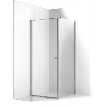 Душевой уголок Ambassador Elysium 80x80 111011109CX-80CX профиль Хром стекло прозрачное — фото 1, Квадратные душевые уголки