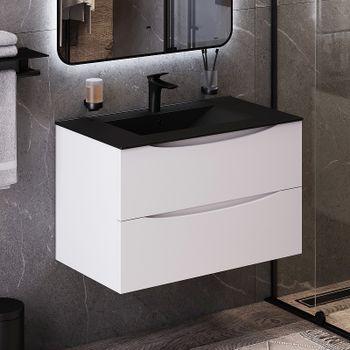 Смеситель для раковины Bond Cube B03-2188 Черный матовый — фото 2, Смесители для раковины