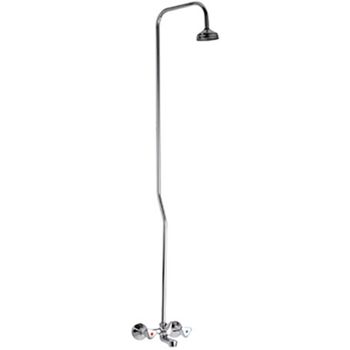 Душевая система Remer Y-YG 08YG Хром — фото 1, Душевые стойки