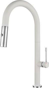 Rivelato Смеситель для кухни Asti U-обр. с выдвижной лейкой D-35мм brina cromo арт. — фото 1, Смесители для кухни