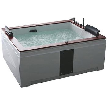 Акриловая ванна Gemy 186х151 G9052 II B R с гидромассажем — фото 1, Акриловые ванны