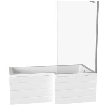 Акриловая ванна Bas Эсте 170x85 R В 00124 без гидромассажа — фото 4, Акриловые ванны