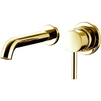 Смеситель для раковины Bossini Oki Z005302.021 Золото — фото 1, Смесители для раковины