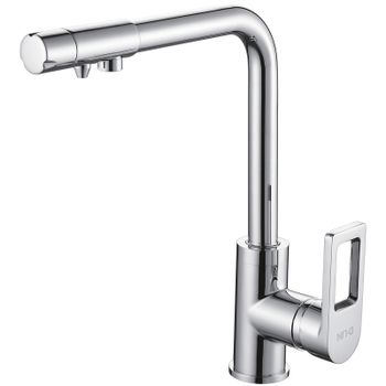 Смеситель для кухни D-Lin D159308 Хром — фото 1, Смесители для кухни