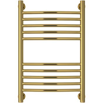 Водяной полотенцесушитель Сунержа Богема+ выгнутая 600х400 03-0221-6040 Золото — фото 1, Водяные полотенцесушители