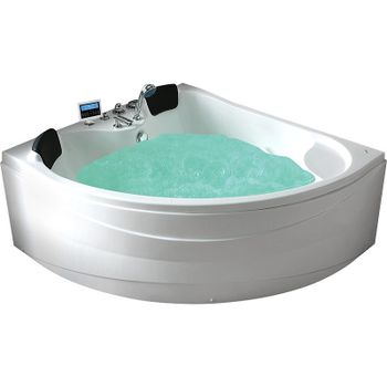 Акриловая ванна Gemy 150х150 G9041 K с гидромассажем — фото 1, Акриловые ванны