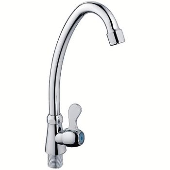 Кран для одного типа воды Ledeme 4395L Хром — фото 1, Краны