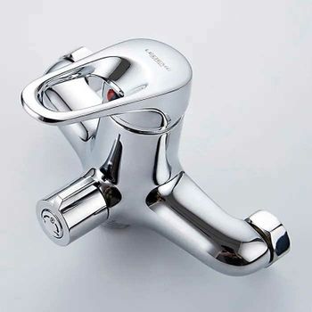 Смеситель для ванны Ledeme H13 2213L универсальный Хром — фото 8, Смеситель для ванны