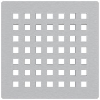 Решетка для душевого трапа Alcaplast MPV014 Хром — фото 1, Решетки для лотков и трапов