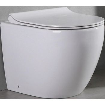 Унитаз CeramaLux NS-3176 приставной с сиденьем Микролифт — фото 1, Приставные унитазы