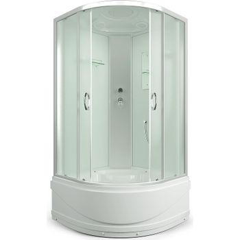 Душевая кабина Erlit Comfort 100х100 ER3510TP-C3-RUS без гидромассажа — фото 1, Душевые кабины