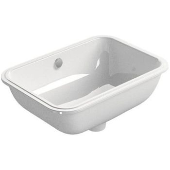 Раковина GSI Pura 50 724711 Белый — фото 1, Раковины встраиваемые снизу