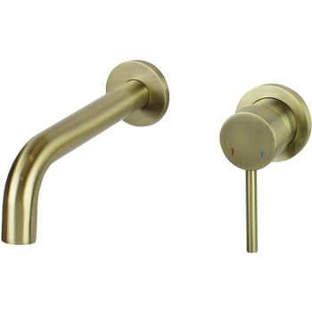 Смеситель для раковины Bronze de Luxe Scandi 14511BR Бронза глянцевая — фото 1, Смесители для раковины