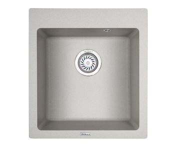 Granula-4651, БАЗАЛЬТ, кухонная мойка, кварц — фото 1, Кухонные мойки