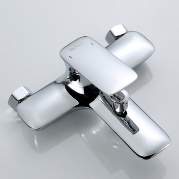 Комплект смесителей Bond Cube B03-5300 Хром — фото 10, Готовые комплекты для ванной комнаты