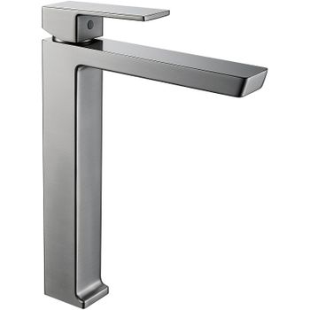 Смеситель для раковины Rose R18T R1811T-1 Оружейная сталь — фото 1, Смесители для раковины