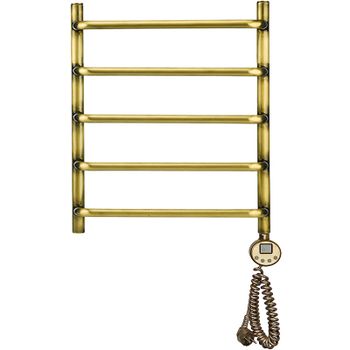 Электрический полотенцесушитель Domoterm Стефано П5 400x500 АБР ER Античная бронза — фото 1, Электрические полотенцесушители