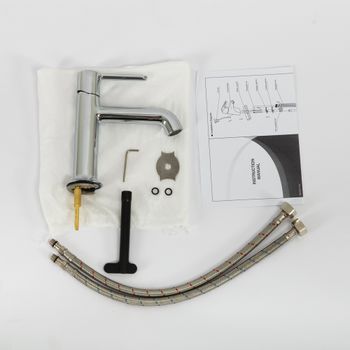 Смеситель для раковины CEZARES ECO-LS-BORO-W0 — фото 2, Смесители для раковины