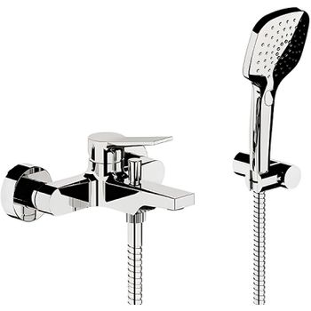 Смеситель для ванны Remer Slash SL02 Хром — фото 1, Смеситель для ванны