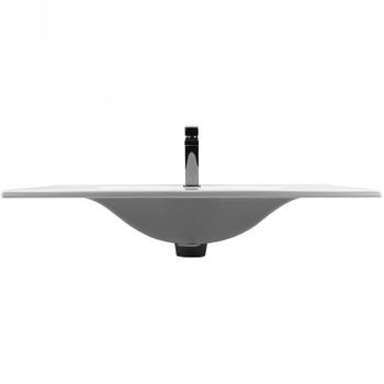 Раковина Bond 80 S05-800 Белая глянцевая — фото 3, Раковины встраиваемые сверху