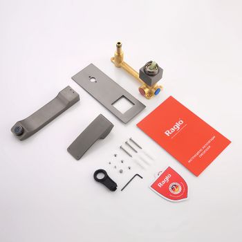 Смеситель для раковины Raglo R01.11.09 Графит матовый — фото 9, Смесители для раковины