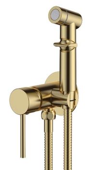 Смеситель скрытого монтажа с гиг. душем Gold, арт. SMHGold — фото 1, Гигиенические души