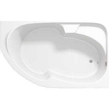 Акриловая ванна Creto Doris 160х100 R 14-160100R без гидромассажа — фото 1, Акриловые ванны