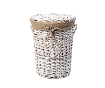 Aller WB-106-M Плетеная корзина для белья с крышкой — фото 1, Корзины для белья