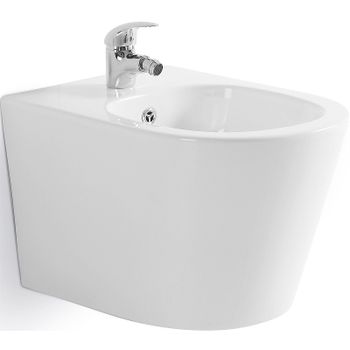 Биде CeramaLux NS-5378 подвесное Белое — фото 1, Биде подвесные