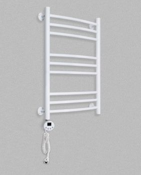 Электрический полотенцесушитель Domoterm Калипсо П9 500x700 EL Белый — фото 2, Электрические полотенцесушители