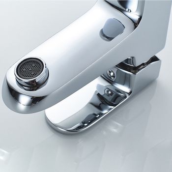 Смеситель для раковины Ledeme H54 1254L с гигиеническим душем Хром — фото 6, Смесители для раковины