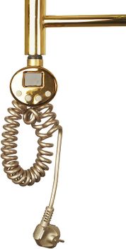 Электрический полотенцесушитель Domoterm Калипсо П7 500x700 EL Золото — фото 2, Электрические полотенцесушители