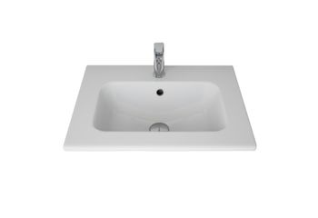 ЭЙФОРИЯ, 60 см, мебельный умывальник, керамический — фото 2, Раковины встраиваемые сверху