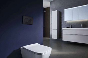 Клавиша смыва Azario AZ-8200-0013 Черная матовая — фото 3, Кнопки смыва