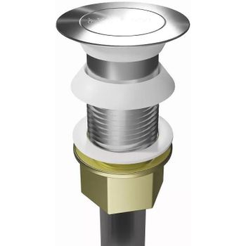 Донный клапан Owl 1975 OWLKL004 click-clack Хром — фото 1, Донные клапаны