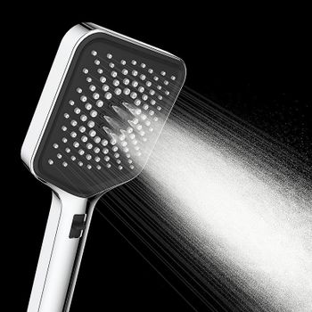 Ручной душ AQUAme AQM8502B Черный — фото 4, Лейки для душа